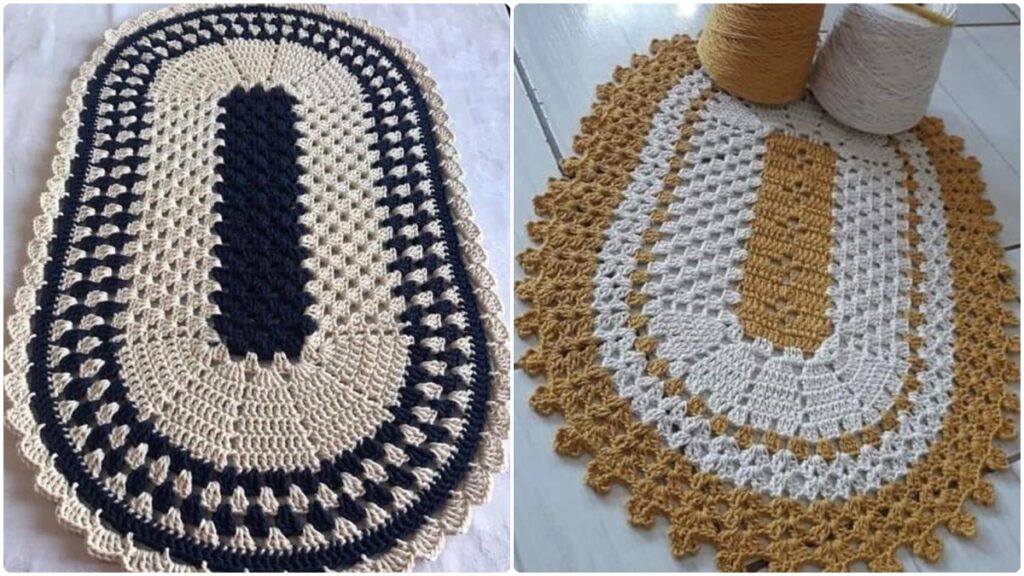 Renove a Cozinha com Tapetes de Crochê: Praticidade e Charme em Cada Ponto - inspiração 1