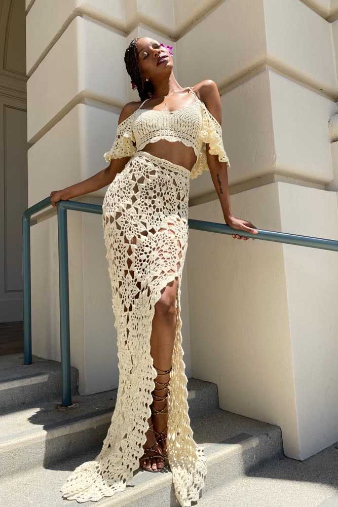 Como Usar o Crochê em Climas Mais Frescos - inspiração 2