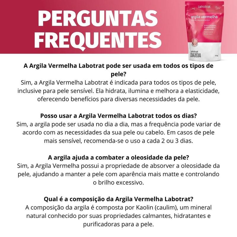 Qual a composição mineral única da argila vermelha? - inspiração 1