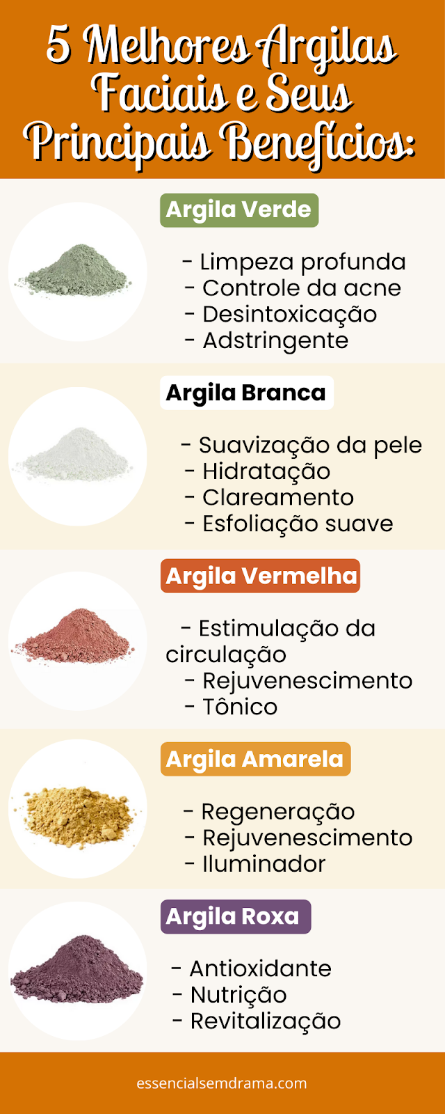 Qual a composição mineral única da argila vermelha? - inspiração 2