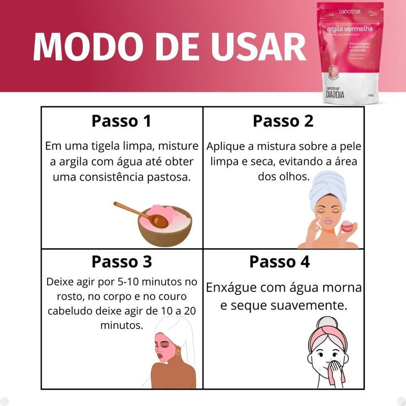 A ação calmante e anti-inflamatória da argila vermelha - inspiração 1