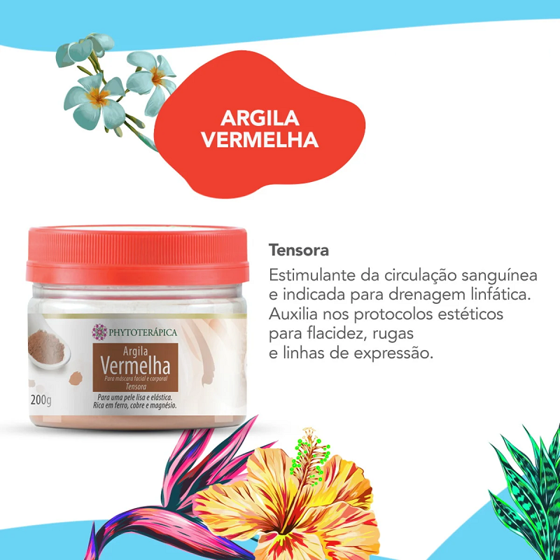 Argila vermelha e a melhora da elasticidade da pele - inspiração 2