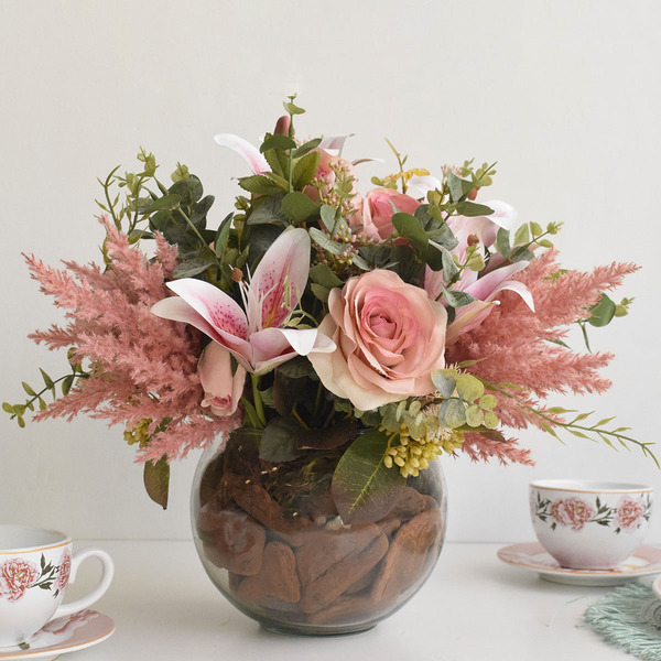 Como selecionar as flores artificiais perfeitas: materiais e realismo - inspiração 2