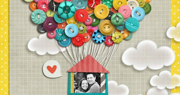 Quadros e Painéis: Pinturas Feitas de Botões - inspiração 1