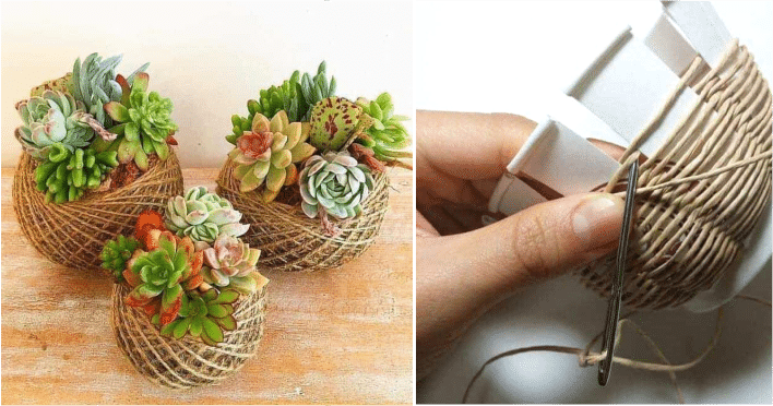 Cestaria Criativa: Organização com Estilo Natural - inspiração 1