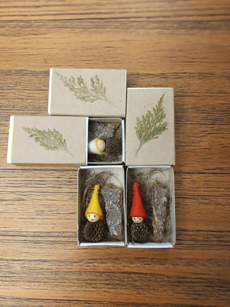 Guirlandas Encantadoras com Folhas e Flores Secas - inspiração 2