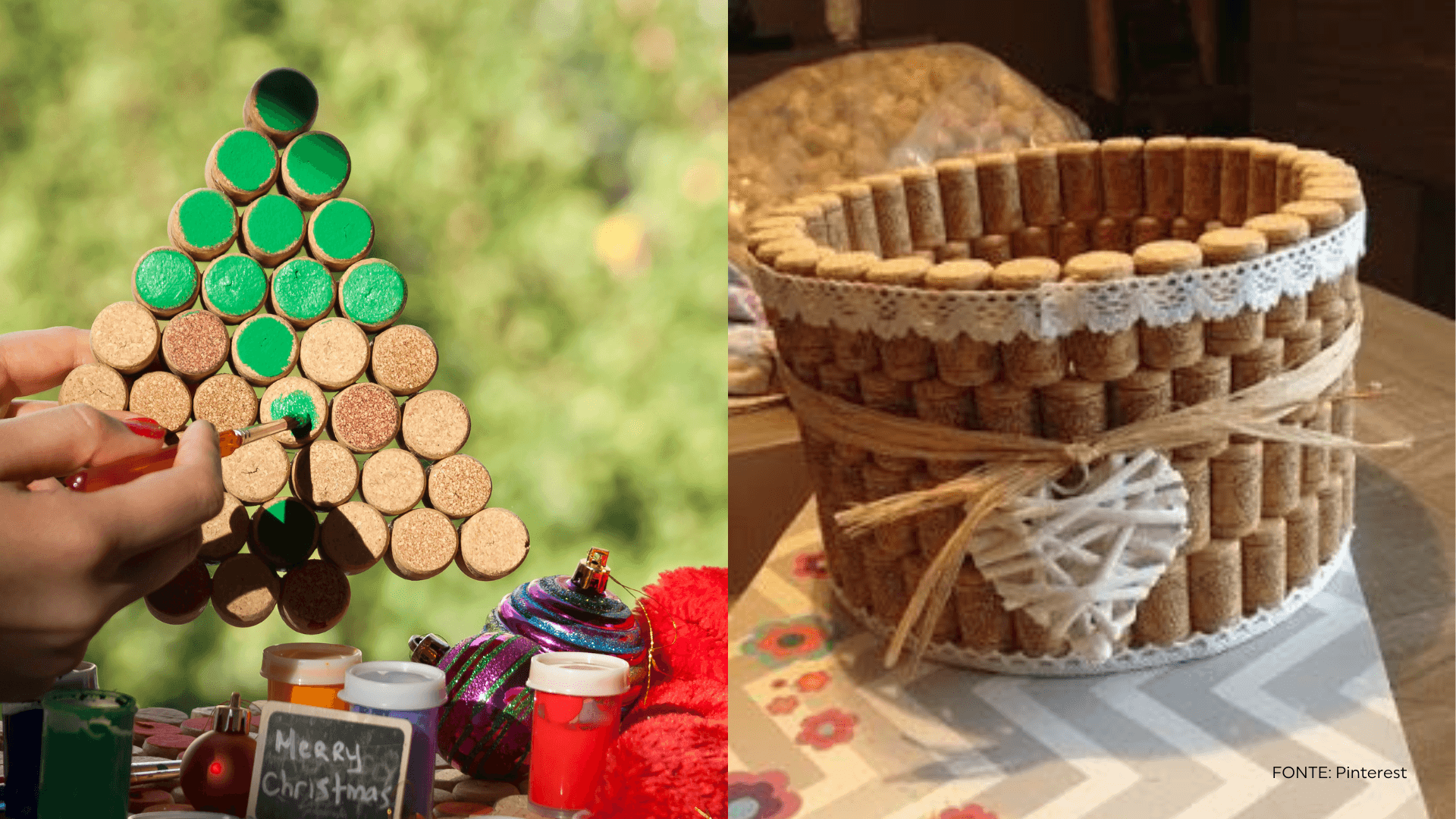 Centros de Mesa Criativos e Sustentáveis - inspiração 1