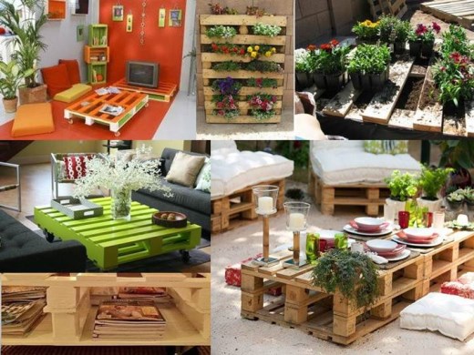 Móveis Incríveis com Paletes: Do Sofá à Mesa de Centro - inspiração 1