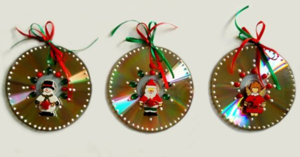 Transformando CDs em Anjos Cintilantes: Passo a Passo Detalhado - inspiração 2