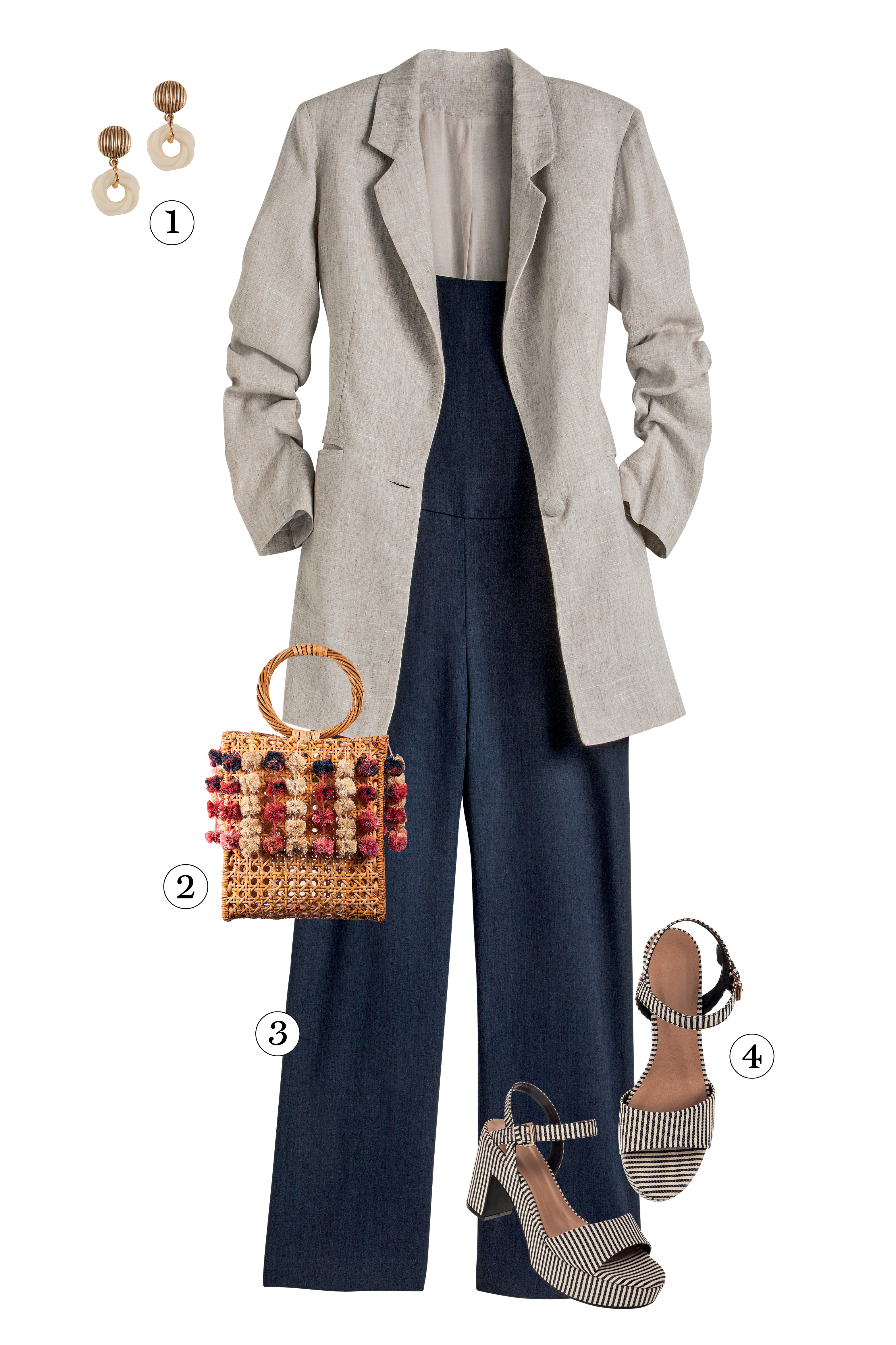 Sua Própria Tendência: Criando Looks Únicos com o Blazer de Linho - inspiração 2