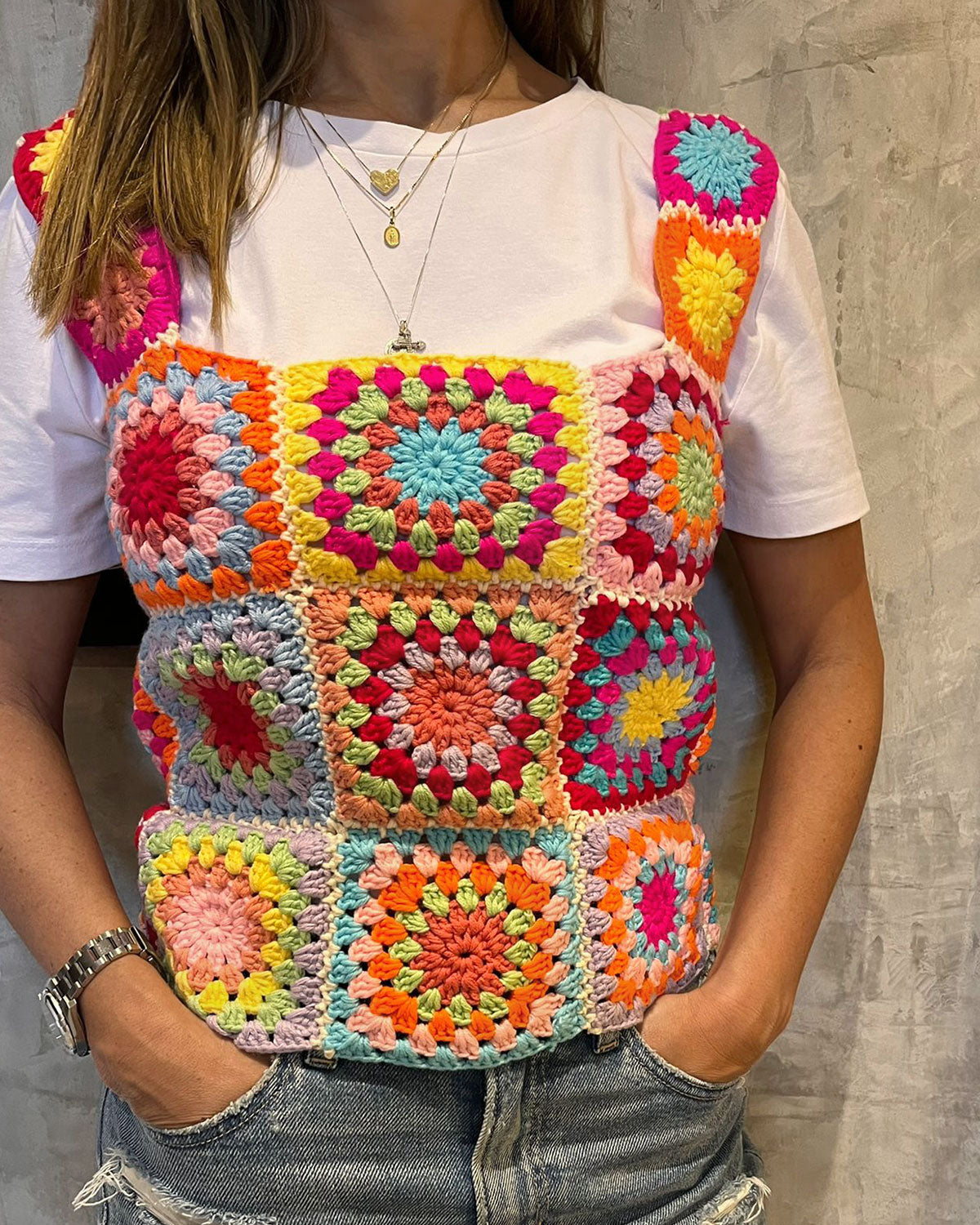 DIY: Criando Sua Blusa de Crochê Única e Cheia de Personalidade - inspiração 2