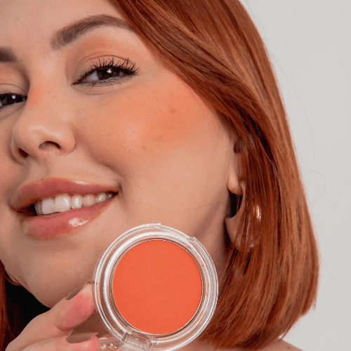 Blush Laranja em Pele Clara: Como Evitar Exageros - inspiração 1