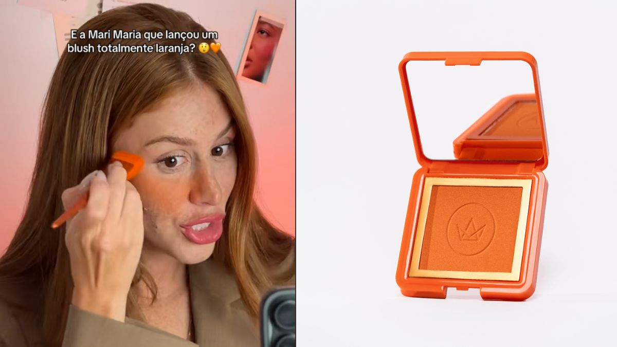 Blush Laranja em Pele Negra: Realçando a Pele com Cor - inspiração 2