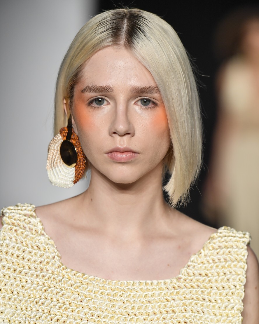 O Poder do Blush Laranja em Tons Terrosos e Quentes - inspiração 2