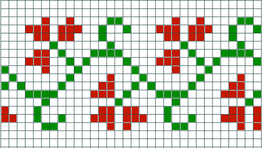 Bordando Linhas Retas: Dominando a Direção do Ponto - inspiração 2