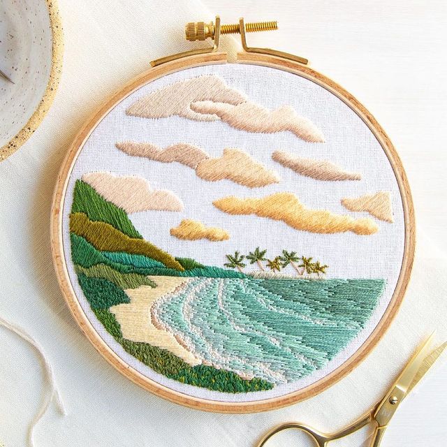 Bordando Emoções: Representando Sentimentos com Linhas - inspiração 2