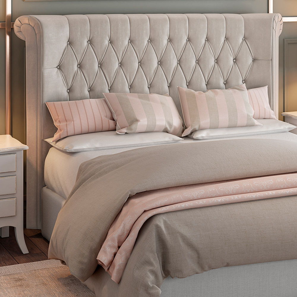 Cabeceiras Estofadas: Aconchego e Elegância para Seu Refúgio - inspiração 1