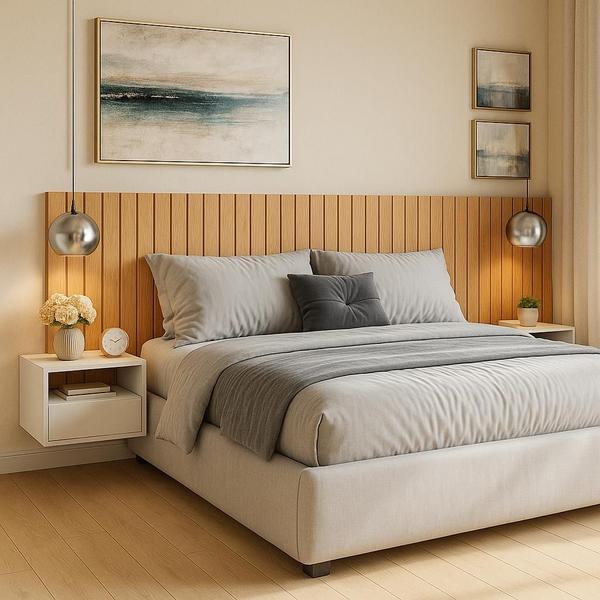 Cabeceiras de Madeira: Charme Clássico e Durabilidade - inspiração 1