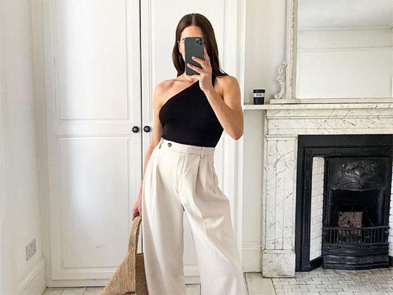 Misturando Estilos: Calça Branca com Estampas Ousadas - inspiração 2