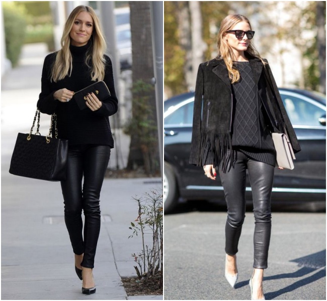 Do Casual ao Chique: O Poder da Versatilidade da Calça de Couro - inspiração 2