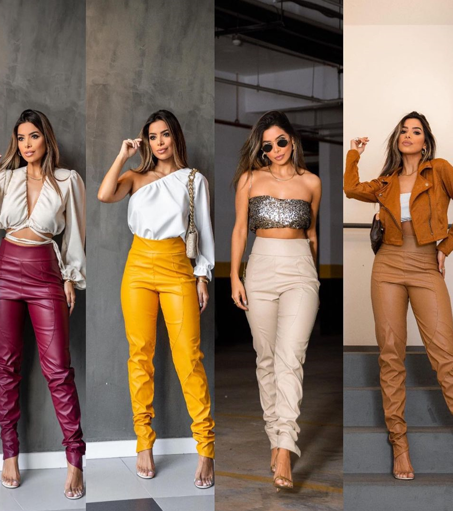 Acessórios que Elevam seu Look com Calça de Couro - inspiração 1