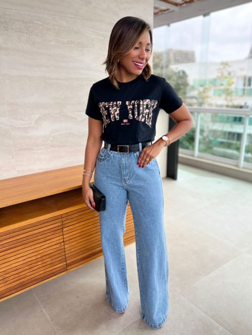 Combinando a Wide Leg: Looks Casuais que Impressionam - inspiração 1