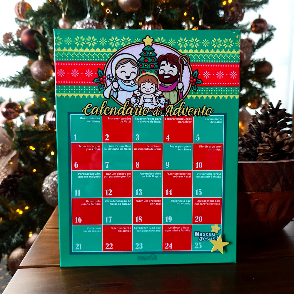 Amor e Carinho: Calendário do Advento DIY para a Família - inspiração 1