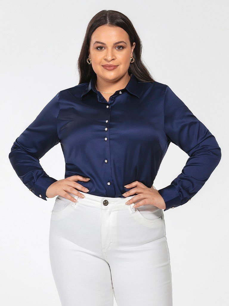 Toque Romântico: Cetim e Saias para um Visual Delicado - inspiração 1