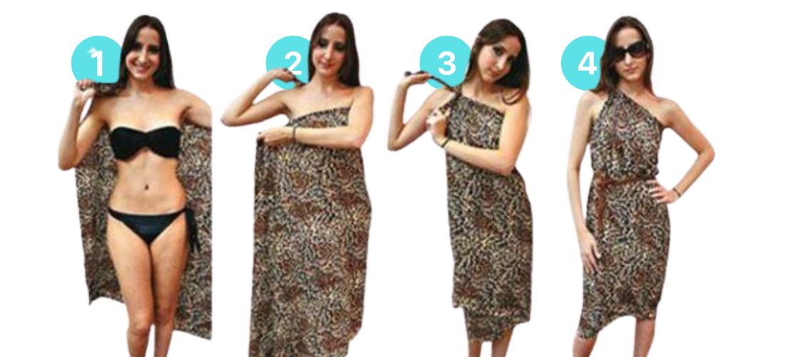 Moda Praia com Canga: O Look Boho Chic - inspiração 2