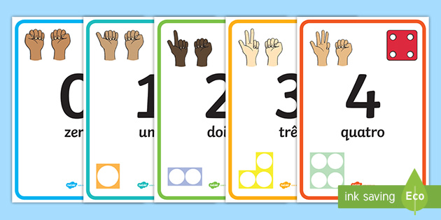 Cartazes Interativos para Contagem Simples: O Início de Tudo - inspiração 2