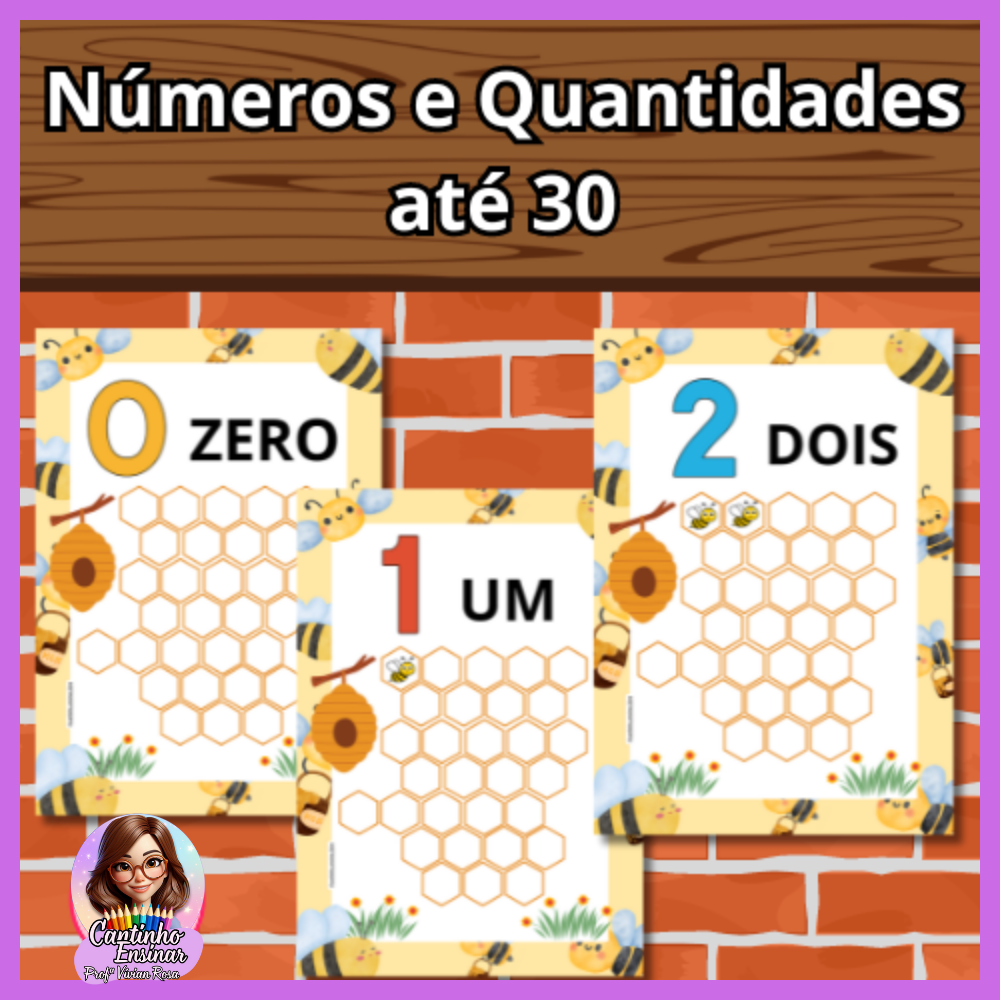 Incentivando o Reconhecimento de Padrões com Cartazes Numéricos - inspiração 2