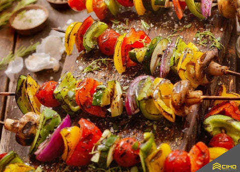 Planejamento é a chave para o sucesso do seu churrasco vegetariano. - inspiração 2