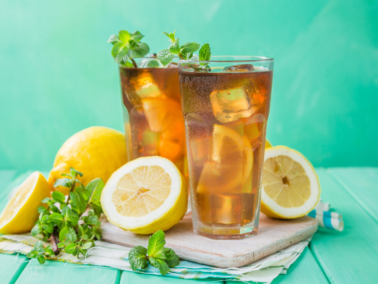 Chá Gelado de Hortelã com Gengibre: Energia e Digestão em um Copo - inspiração 2