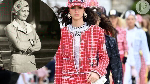 O Uso Inovador de Materiais: Tweed e Jersey Ganham Protagonismo - inspiração 1