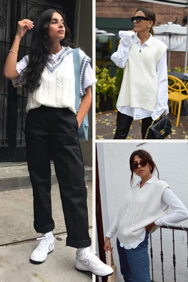 Cores e Texturas: Explorando Novas Combinações com o Colete - inspiração 1