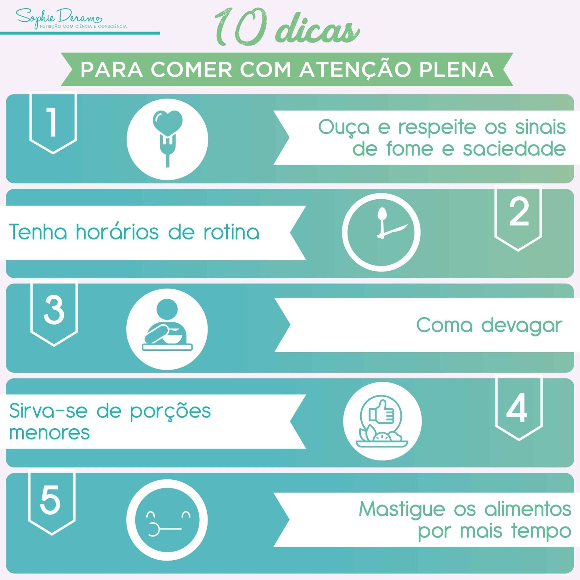 Pequenas pausas estratégicas: reavalie sua fome durante a refeição - inspiração 1