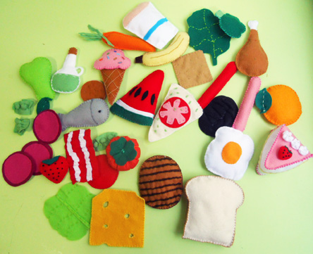 Tendências em Comidinhas de Feltro: Do Clássico ao Moderno - inspiração 1