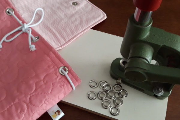 A Arte de Fixar o Ilhós com o Martelo (ou Alicate) - inspiração 1