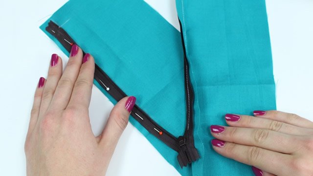 Como Dar Acabamento Perfeito nas Pontas do Zíper - inspiração 2