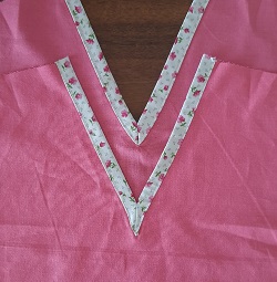 Montando o Decote V: As Primeiras Pontos Cruciais - inspiração 2