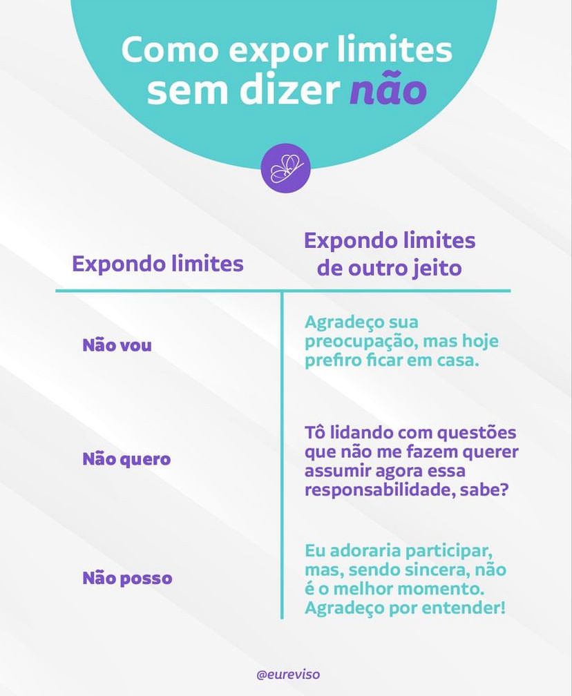 Identifique Seus Limites: A Base para um 'Não' Firme e Gentil - inspiração 2