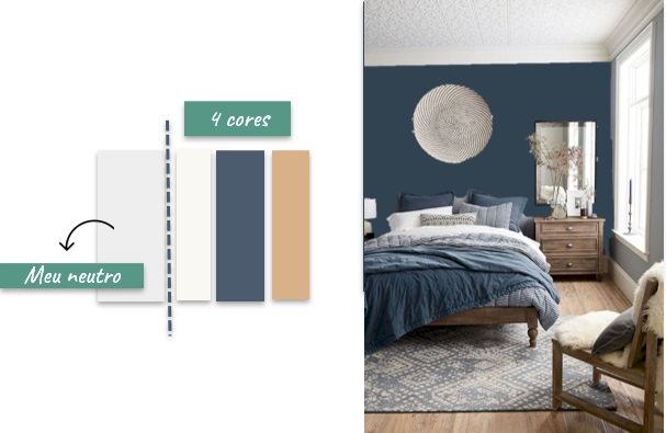 Defina a cor principal e as complementares - inspiração 1