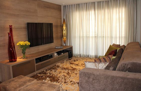 Tendências Atuais em Cortinas para Salas: Inspire-se! - inspiração 1