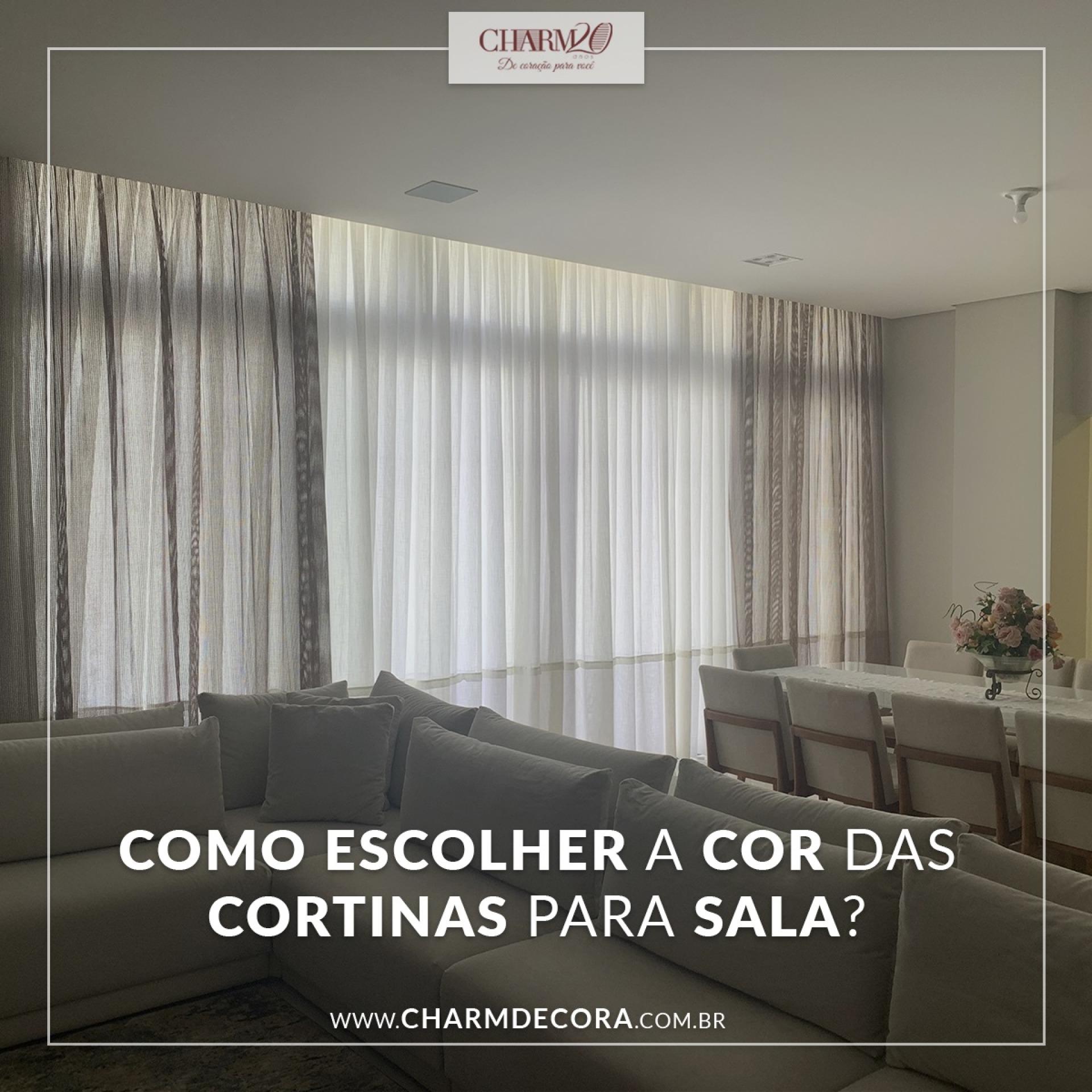 Cortinas para Salas Pequenas: Truques de Ampliação Visual - inspiração 1