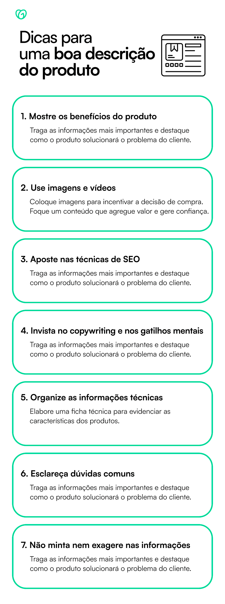 Use uma Linguagem Clara e Cativante - inspiração 2