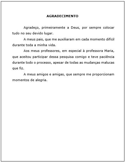 Instituições e Fontes de Apoio: Gratidão Institucional - inspiração 1