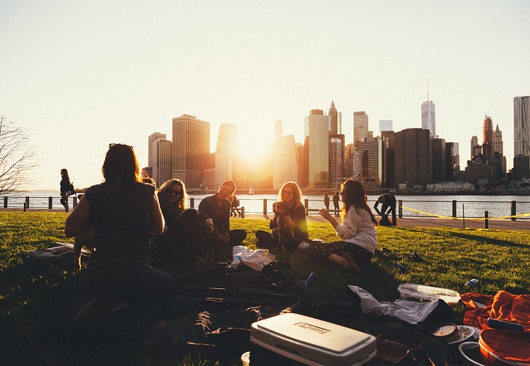 Comece com a mente aberta e um sorriso fácil - inspiração 1