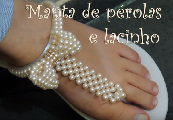 Preparando o Chinelo: A Base Perfeita Para o Brilho - inspiração 2