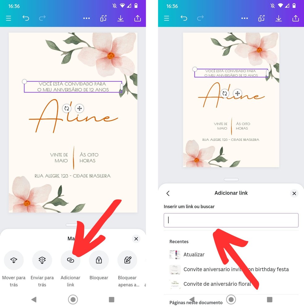 Definindo o Tom e Estilo do Seu Convite Virtual - inspiração 2