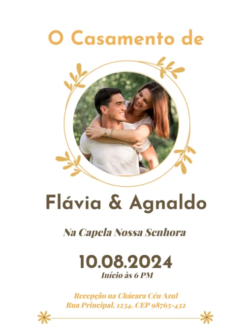 Elementos Essenciais: O Que Não Pode Faltar no Seu Convite - inspiração 1